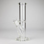 12" Cylindrical Clear Water Pipe – Straight Tube Bong | 9mm Thick
