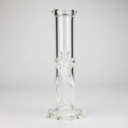 12" Cylindrical Clear Water Pipe – Straight Tube Bong | 9mm Thick
