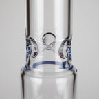17" Blue Honeycomb Cycler Glass Bong – 4 Honeycomb Diffusers
