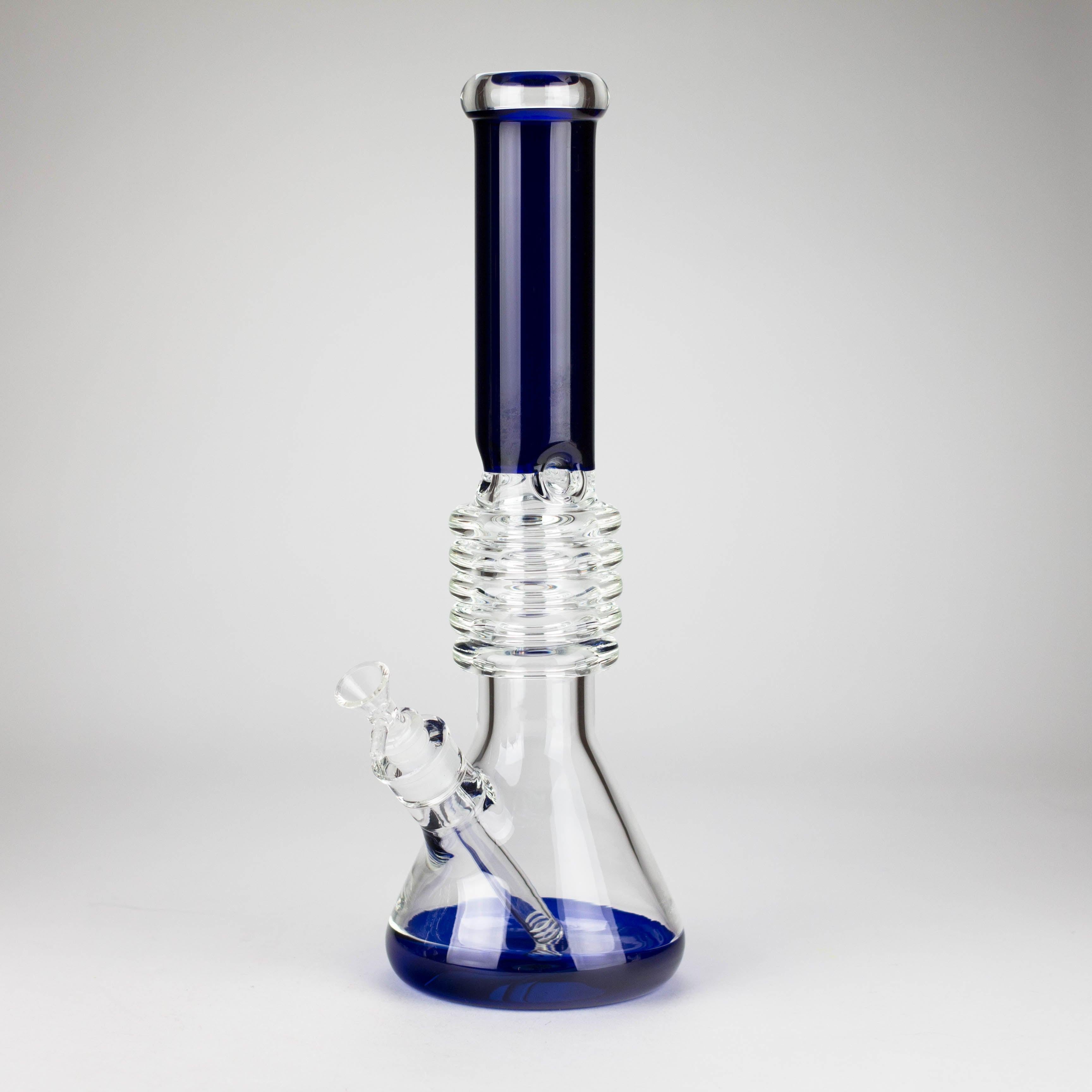 17" Ring Style Beaker Glass Bong – Spiral Neck | Ice Catcher | 14mm Bowl Joint Secondary image