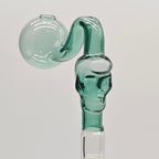 Colorful Skull Oil Burner Pipe Bowl