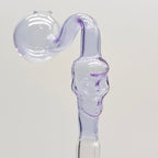 Colorful Skull Oil Burner Pipe Bowl