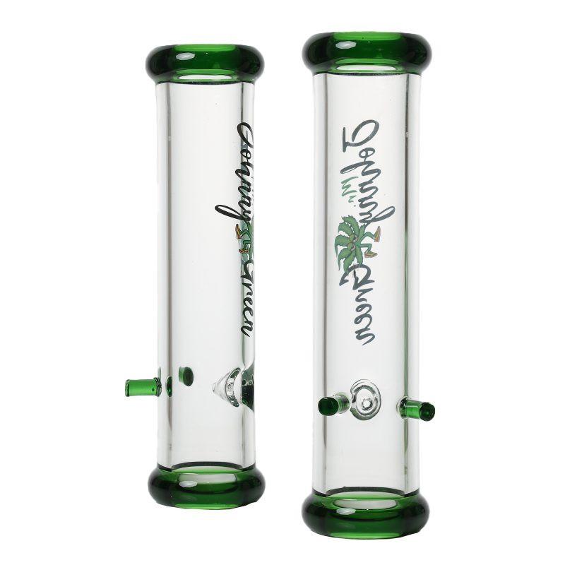 Johnny Green | 10″ 7mm Steamroller Glass – Green (MJG-016) Main image