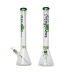 Johnny Green | 20″ 9mm Beaker with Elephant Joint and Grid Percolator Slide – Green (MJG-004)