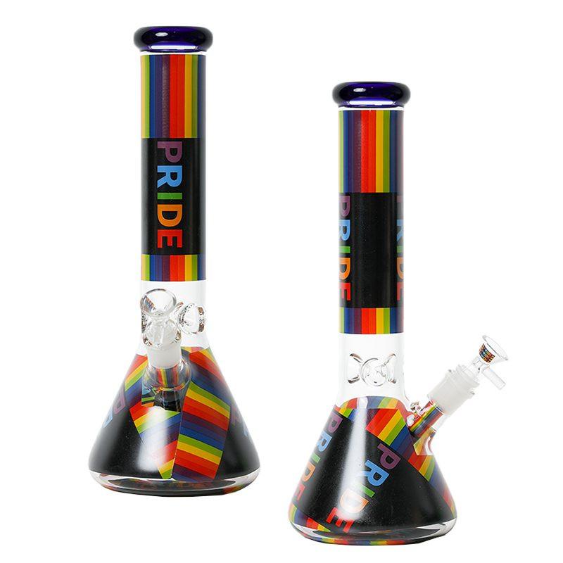 14″ 5MM Glass Beaker Bong – (LGBTQ-00x)