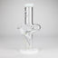 NG | 12" Zong Straight Bong – Colored Base & Slitted Downstem [G1103]