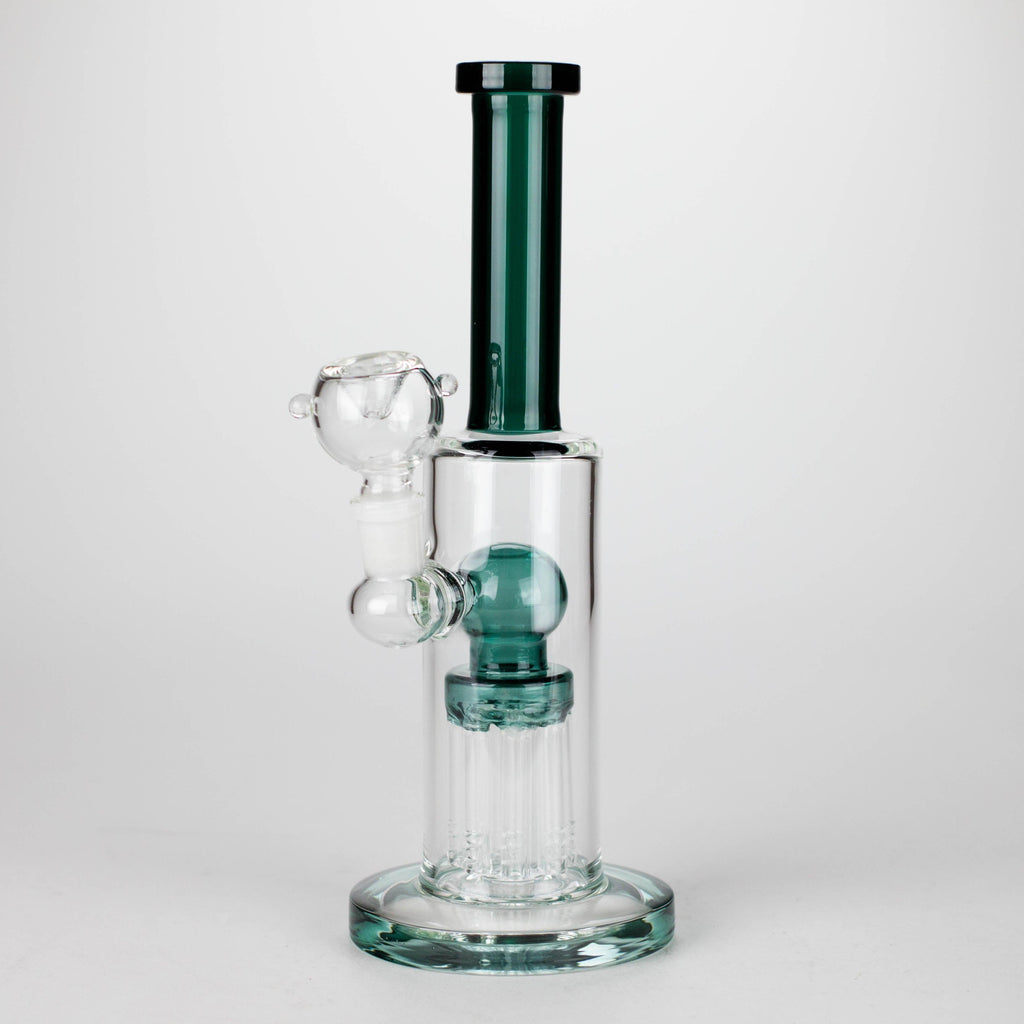 10" glass bong with 8 tree-arm diffuser