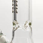 Wellcann | 14" 7mm Psychedelic Thickened Beaker Glass Bong