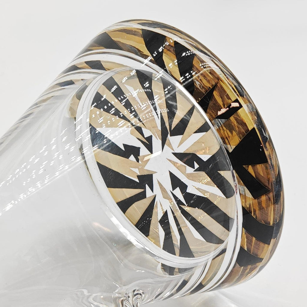 Wellcann | 14" 7mm Psychedelic Thickened Beaker Glass Bong