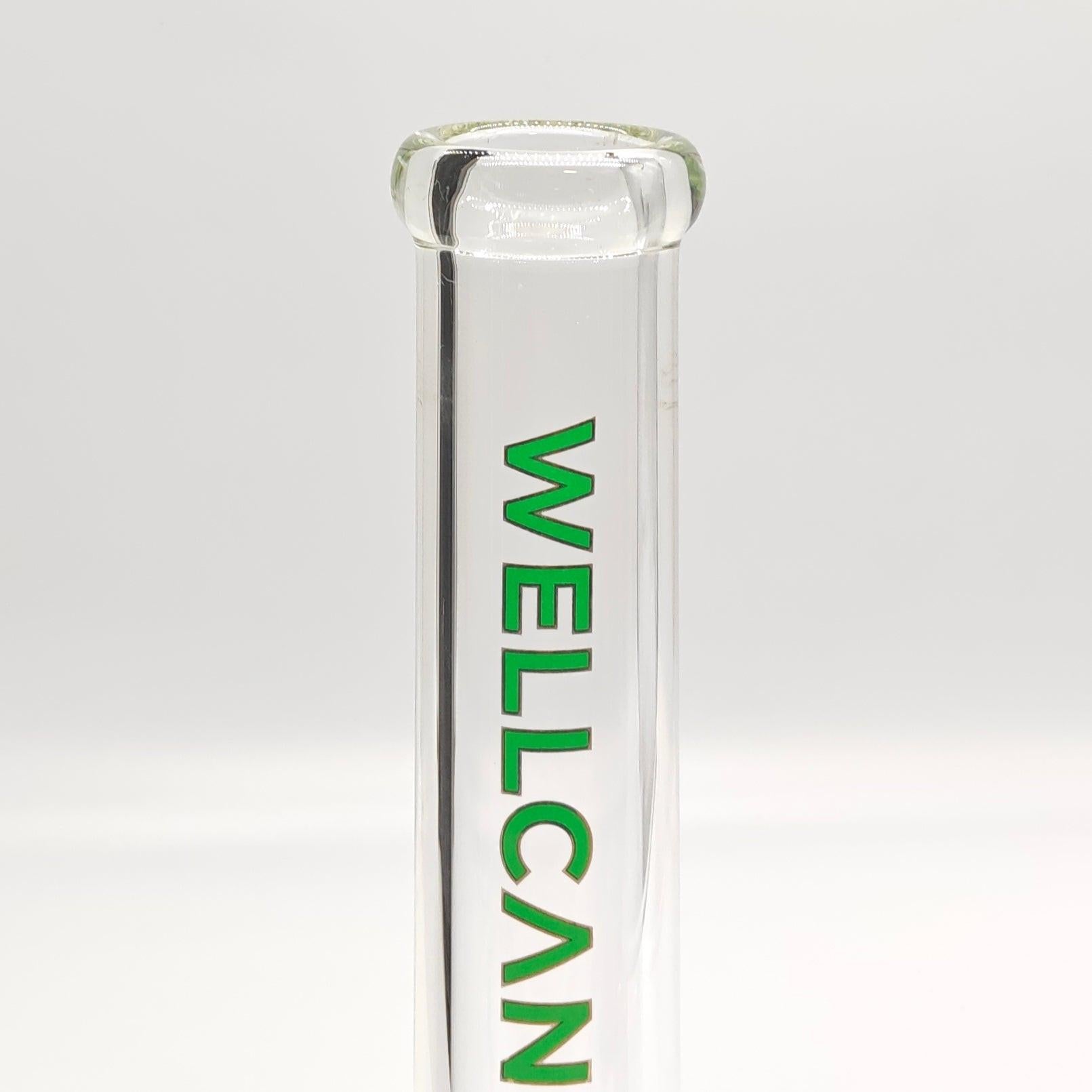 Wellcan | 15" 7mm Psychedelic Thickened Beaker Glass Bong