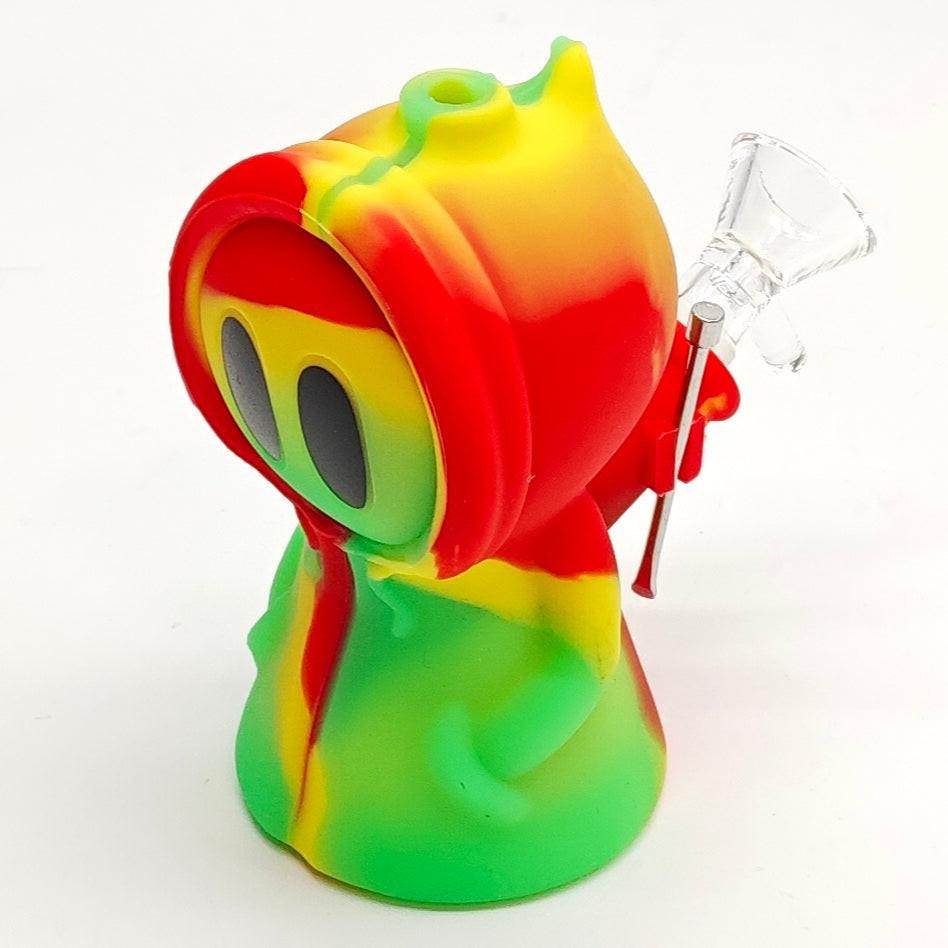 6" Hooded Reaper Waterpipe Bong