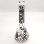 14" Glow in the dark 5mm Beaker Glass Bong