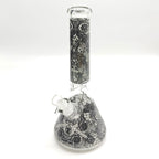 14" Glow in the dark 5mm Beaker Glass Bong