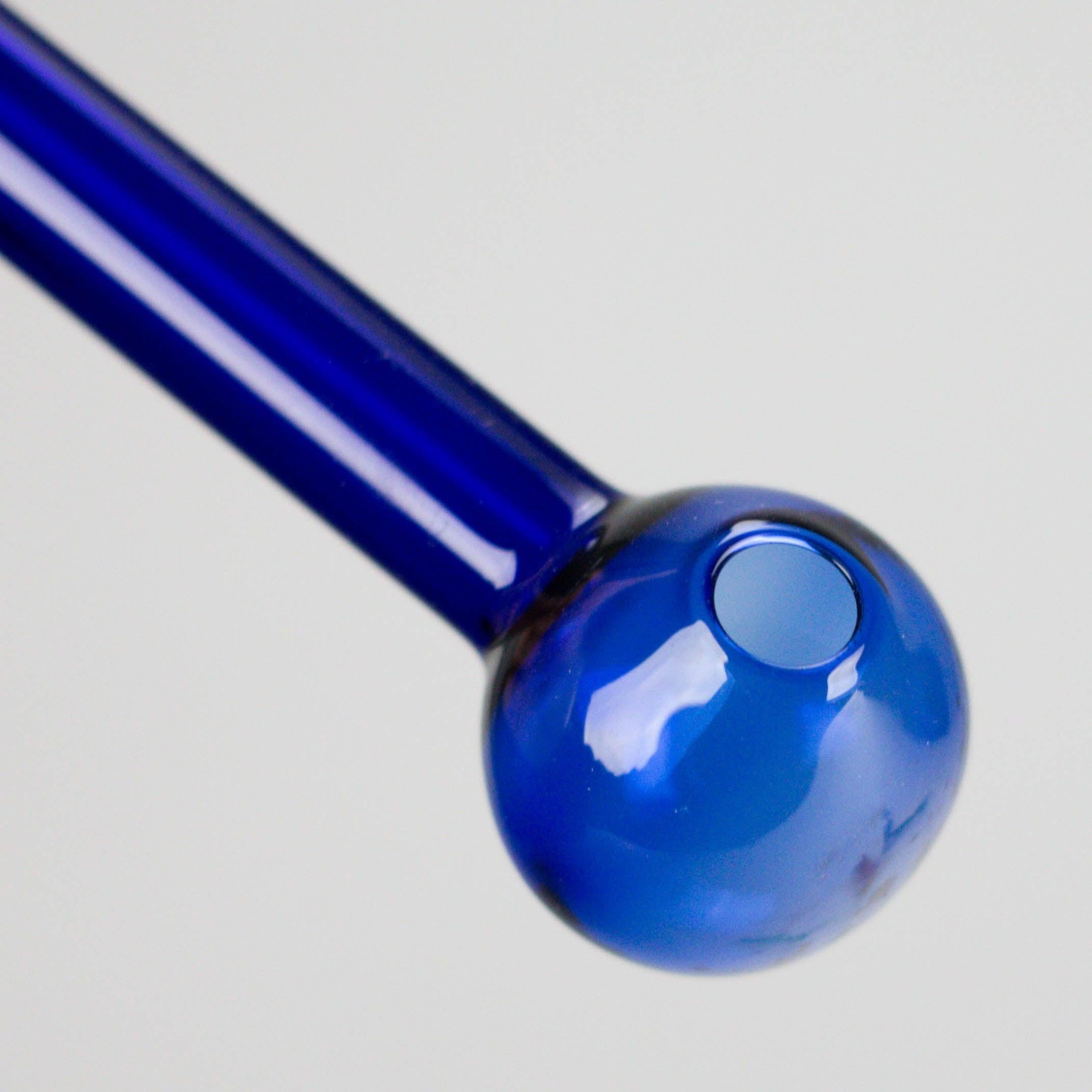 4" Coloured Oil Burner Pipe – Durable Glass – 8 Pack Secondary image