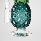 7.5" PinePop Glass Bong – Pineapple Shaped, 5mm Thick Glass