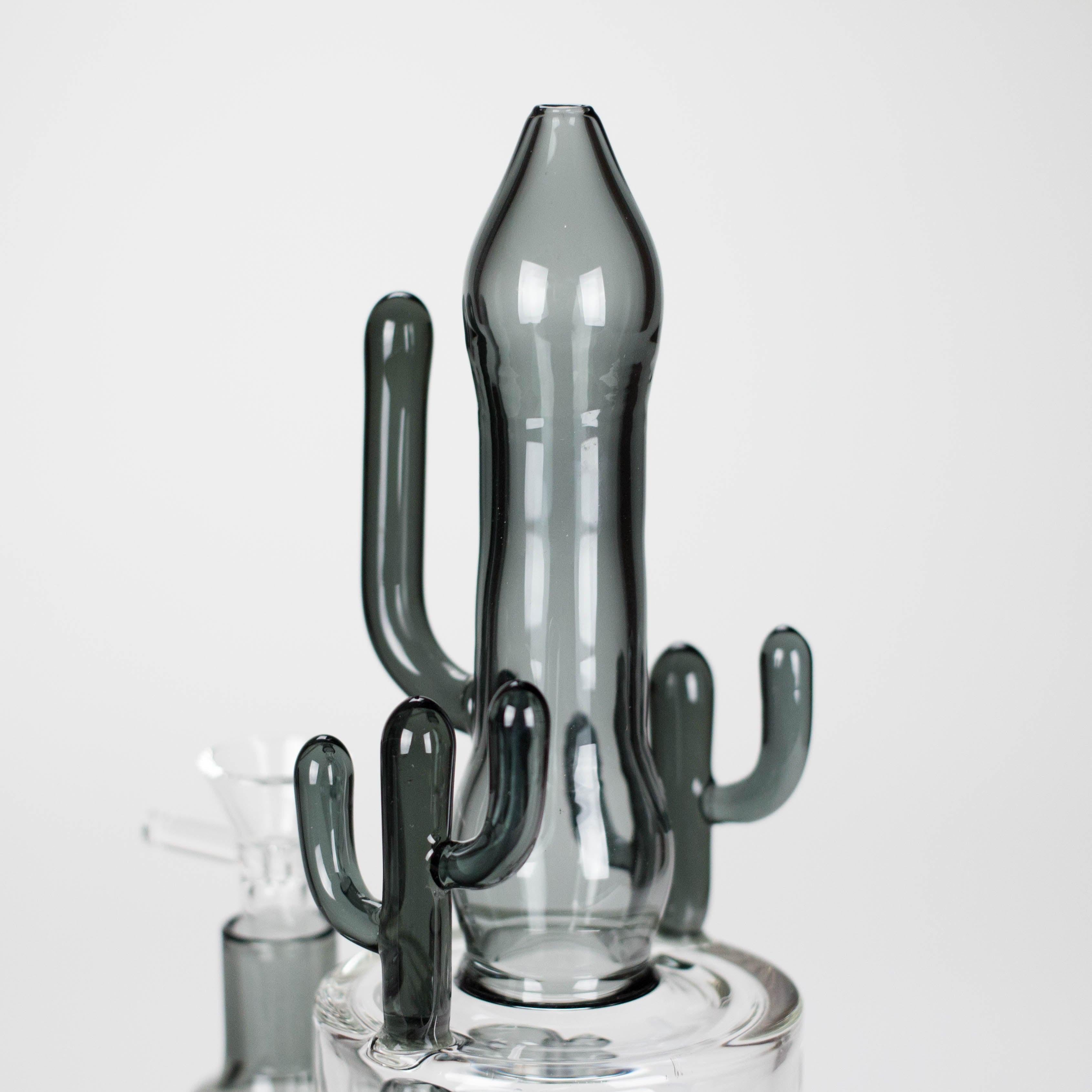 11.5" Cactus Glass Bong