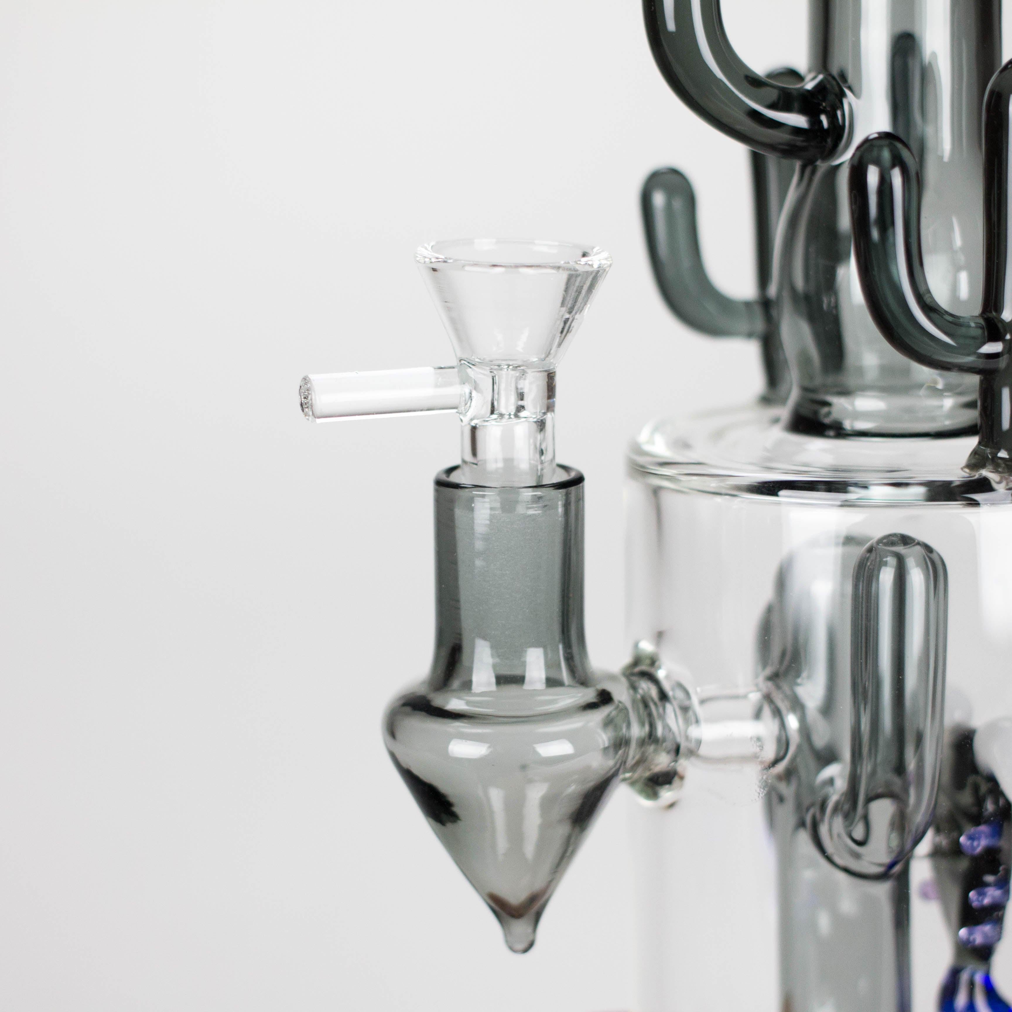 11.5" Cactus Glass Bong
