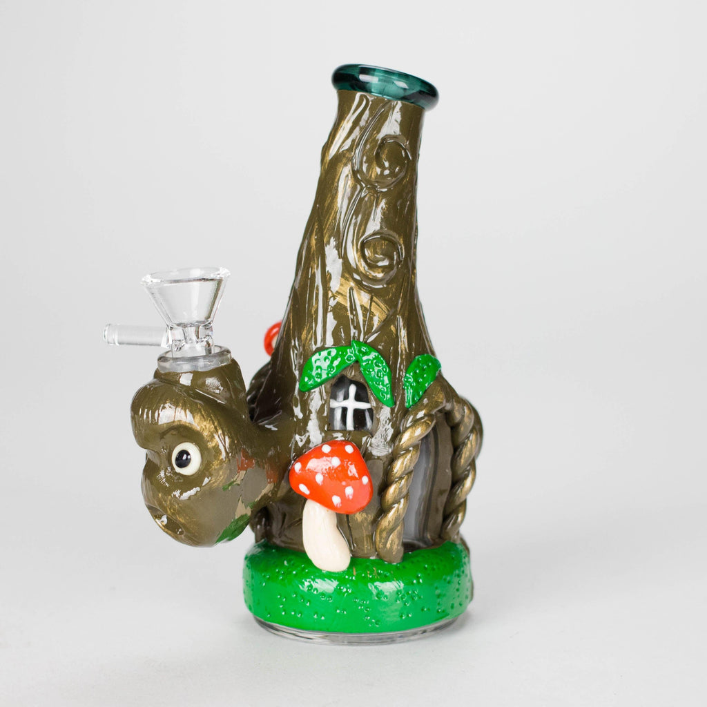 6.5" Shroomwood Glass Bong