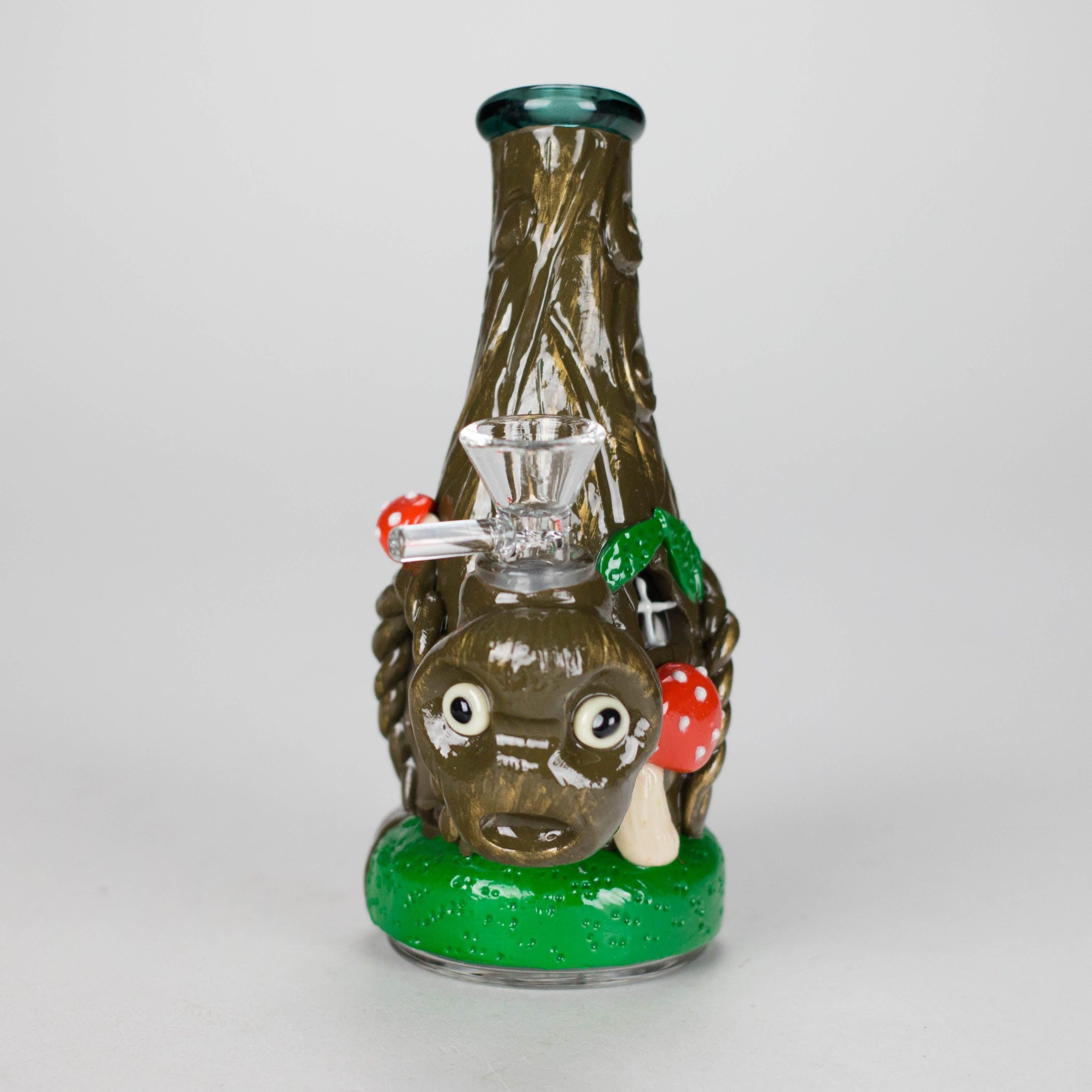 6.5" Shroomwood Glass Bong