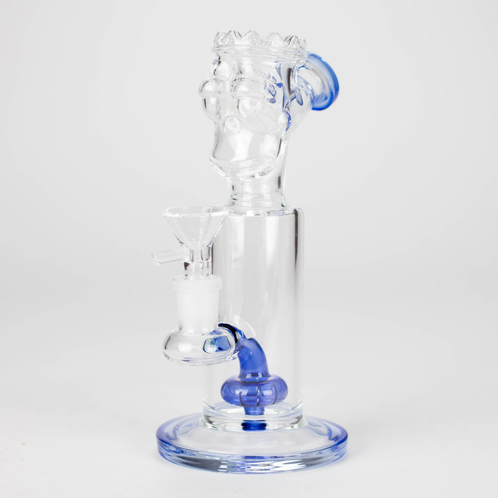 7″ Cartoon Character Glass Water Bong with Diffuser | 14mm Bowl Joint (C802x)
