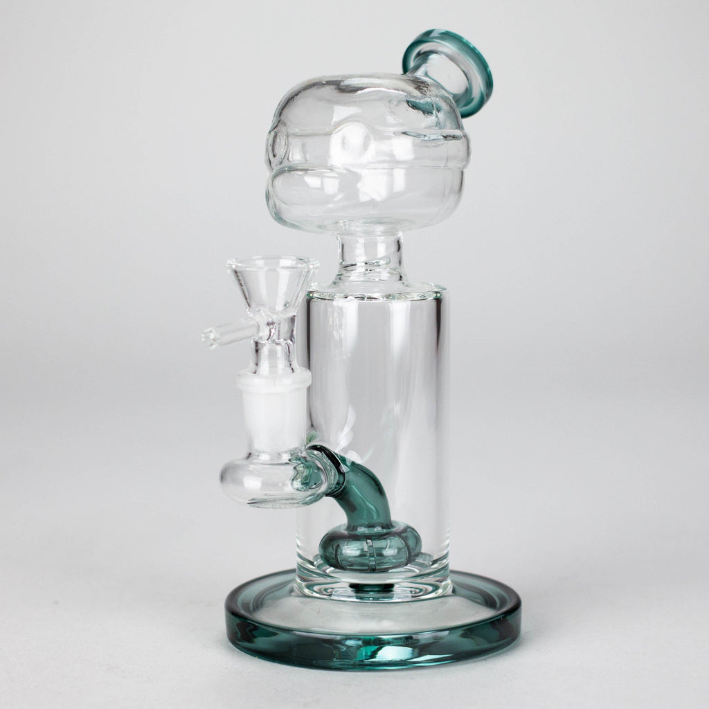 7″ Cartoon Character Glass Water Bong with Diffuser | 14mm Bowl Joint (C802x)