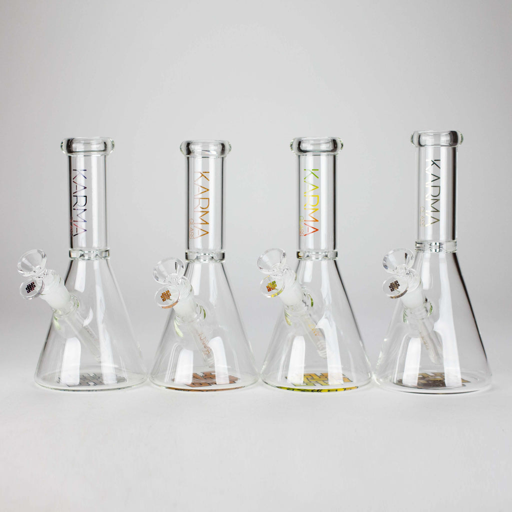 Karma | 9" Skinny Beaker Glass Bong