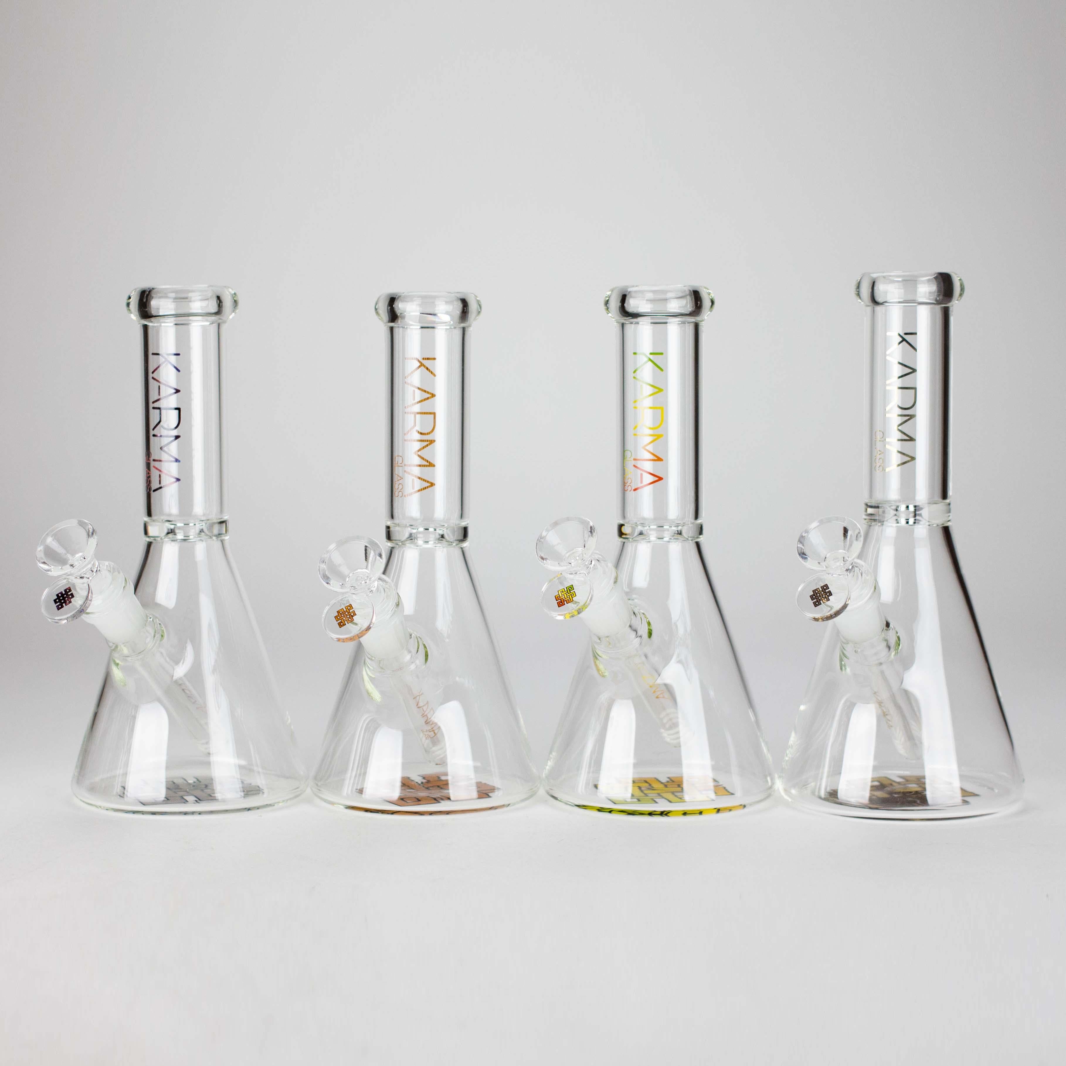 Karma | 9" Skinny Beaker Glass Bong