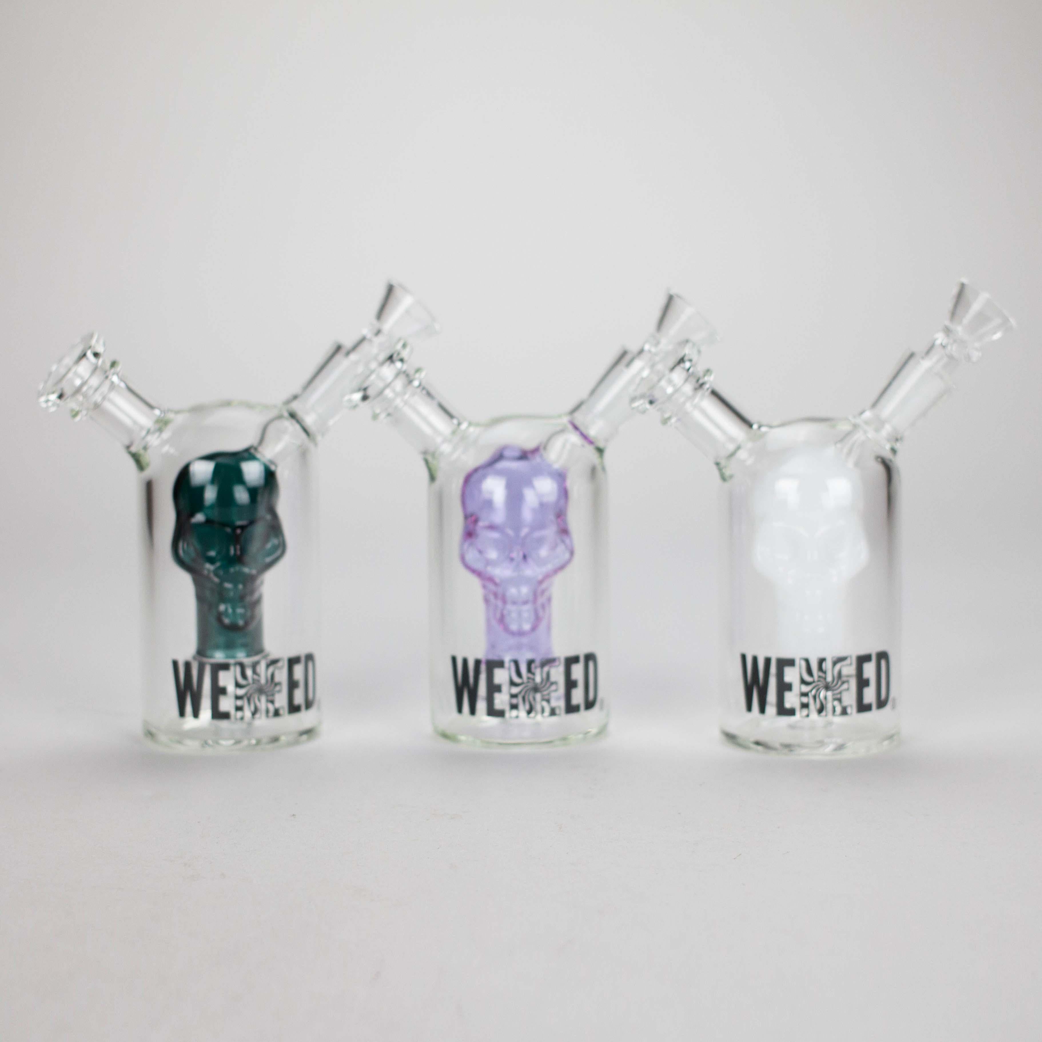 WENEED | 5" NoirSkull Glass bong Main image