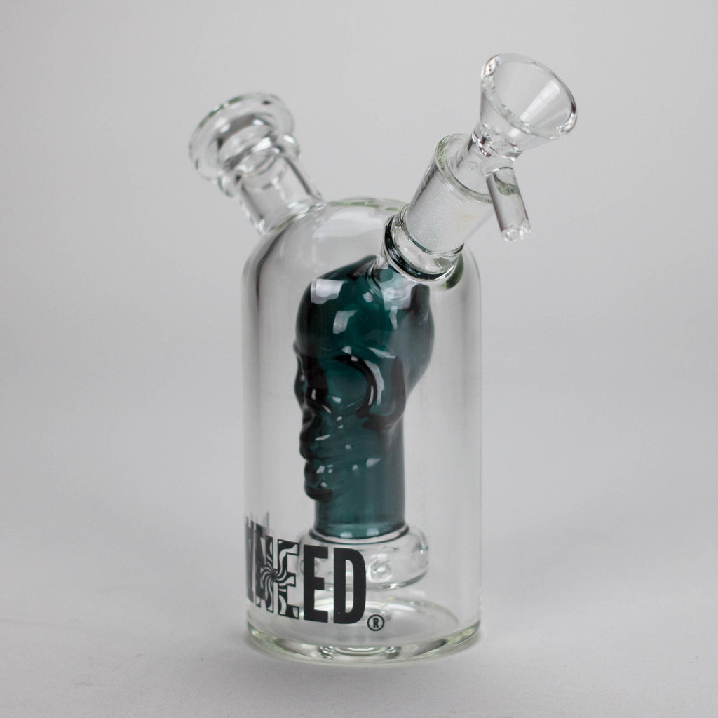 WENEED | 5" NoirSkull Glass bong