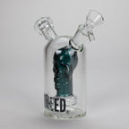WENEED | 5" NoirSkull Glass bong