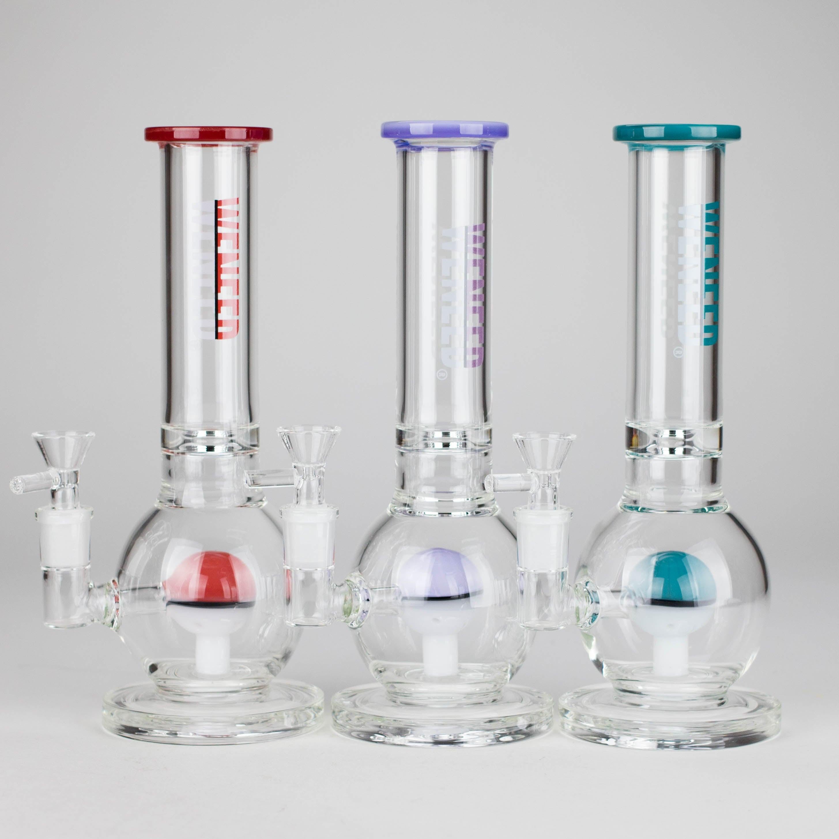 WENEED | 9.5" Pocket Orb Glass Bong Main image
