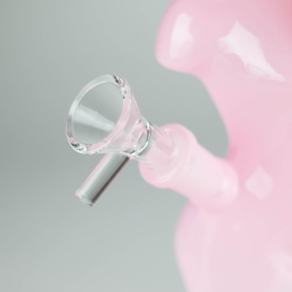 5.5" Curvy Glass Bong