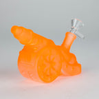 8.5" Neon Cannon Glass Bong