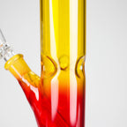 10" Rasta Straight Tube Water Pipe with Ice Catcher