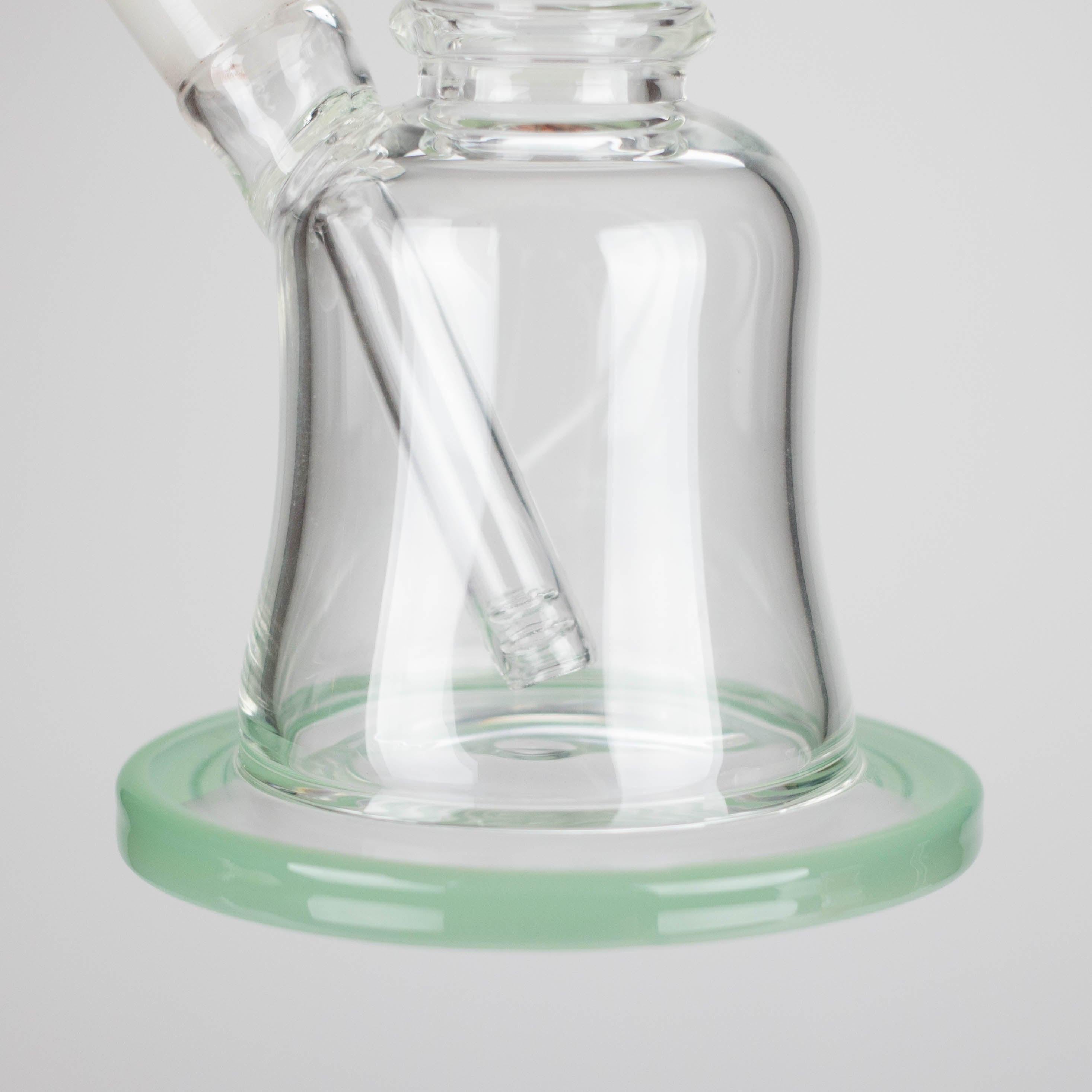 8" Glass Water Pipe | Durable & Compact – Assorted Colors