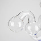 6" Stand Oil Burner Pipe – 2-Pack | Durable Glass