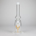 13" Glass Water Pipe with Pineapple Diffuser -Assorted Colors