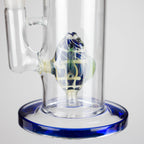 10" Glass Water Pipe with Fish Water Diffuser – Assorted Colors