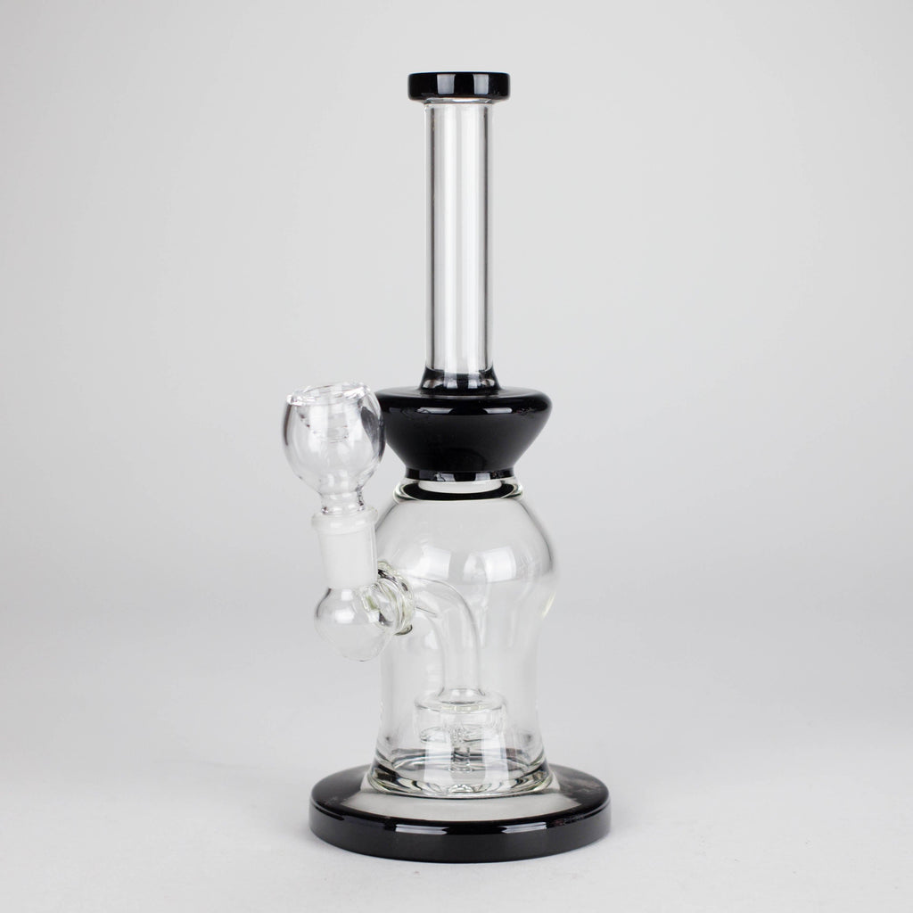 10" Glass Water Pipe with Showerhead Diffuser – Assorted Colors