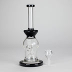 10" Glass Water Pipe with Showerhead Diffuser – Assorted Colors