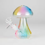 5" Magic Mushroom Glass Bong – Compact & Whimsical Design