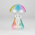 5" Magic Mushroom Glass Bong – Compact & Whimsical Design