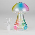 5" Magic Mushroom Glass Bong – Compact & Whimsical Design