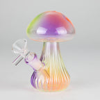 5" Magic Mushroom Glass Bong – Compact & Whimsical Design