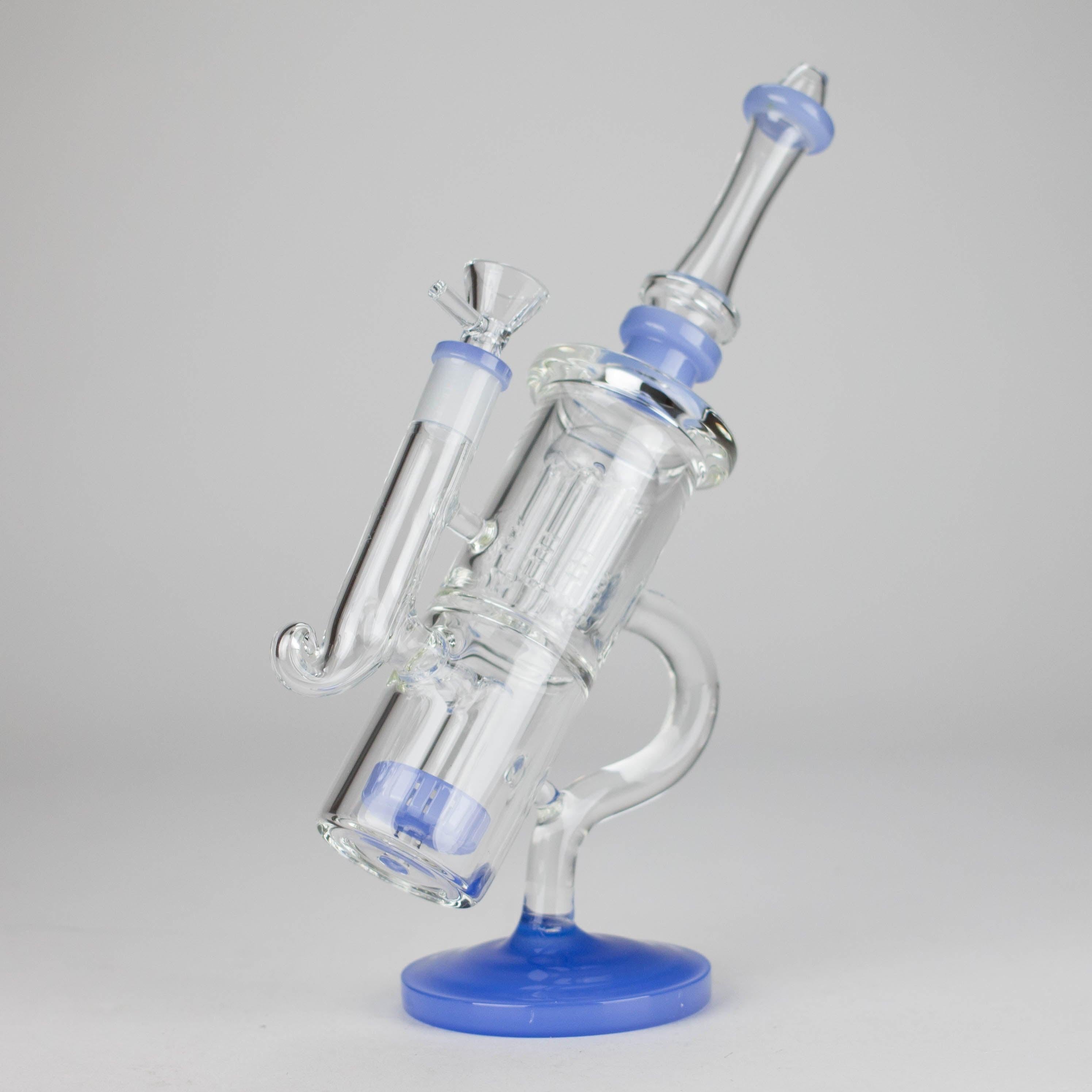 8.5" AlchemiQ Glass Bong