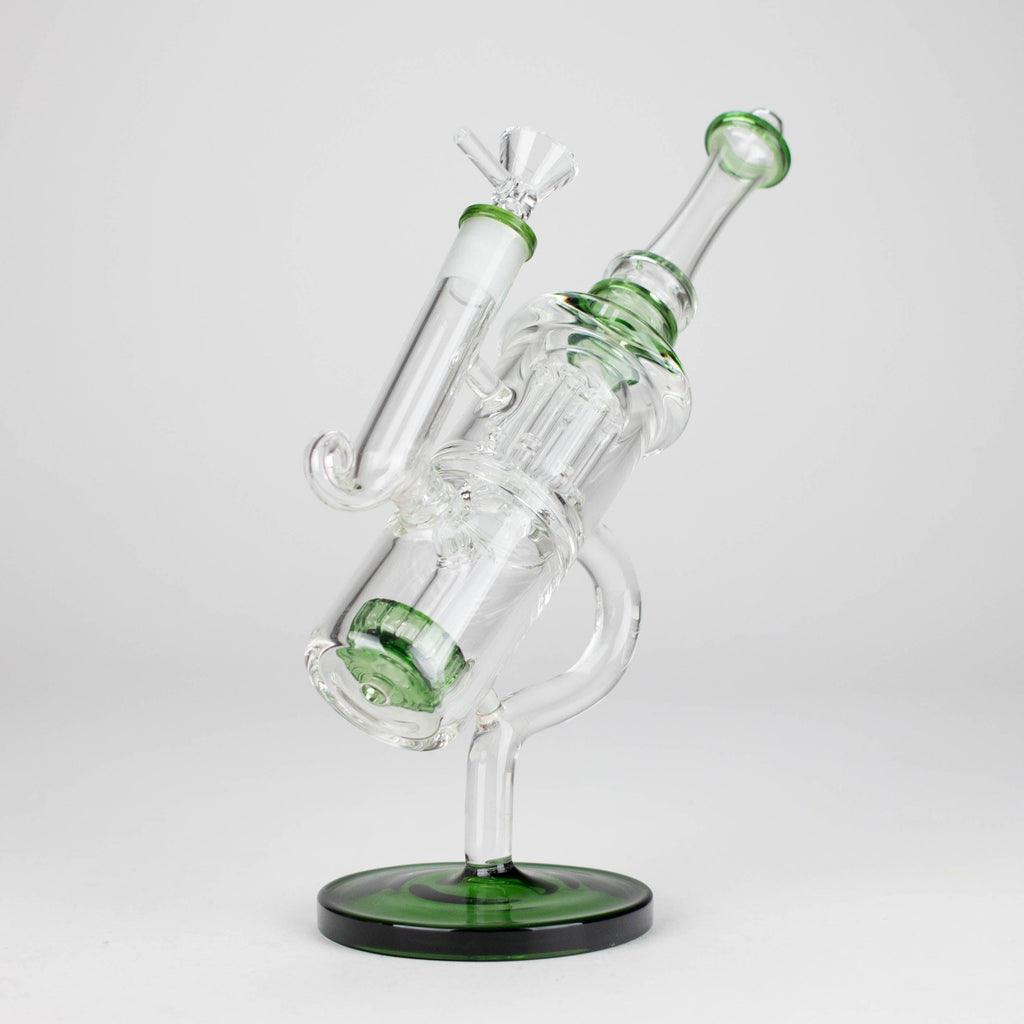 8.5" AlchemiQ Glass Bong
