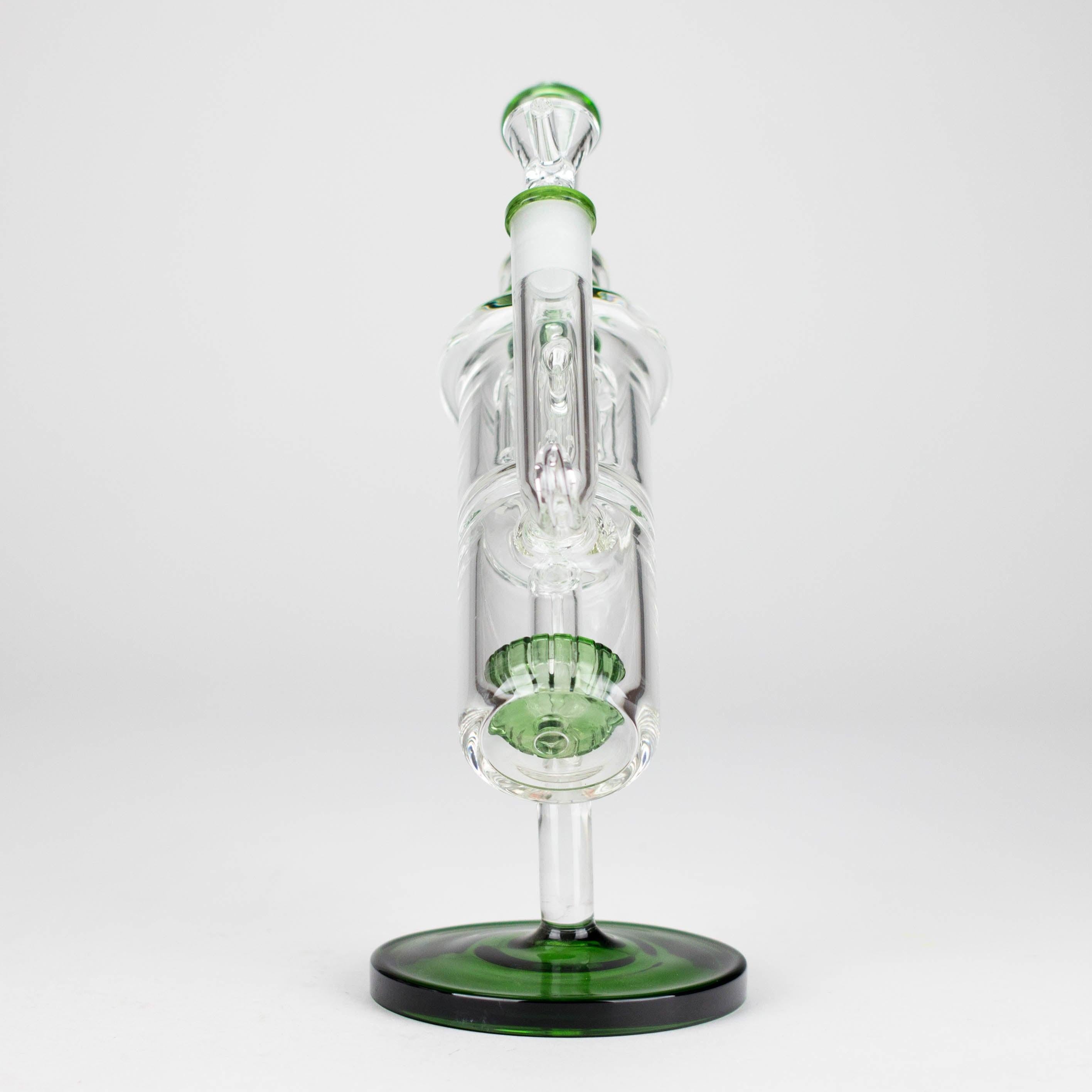 8.5" AlchemiQ Glass Bong