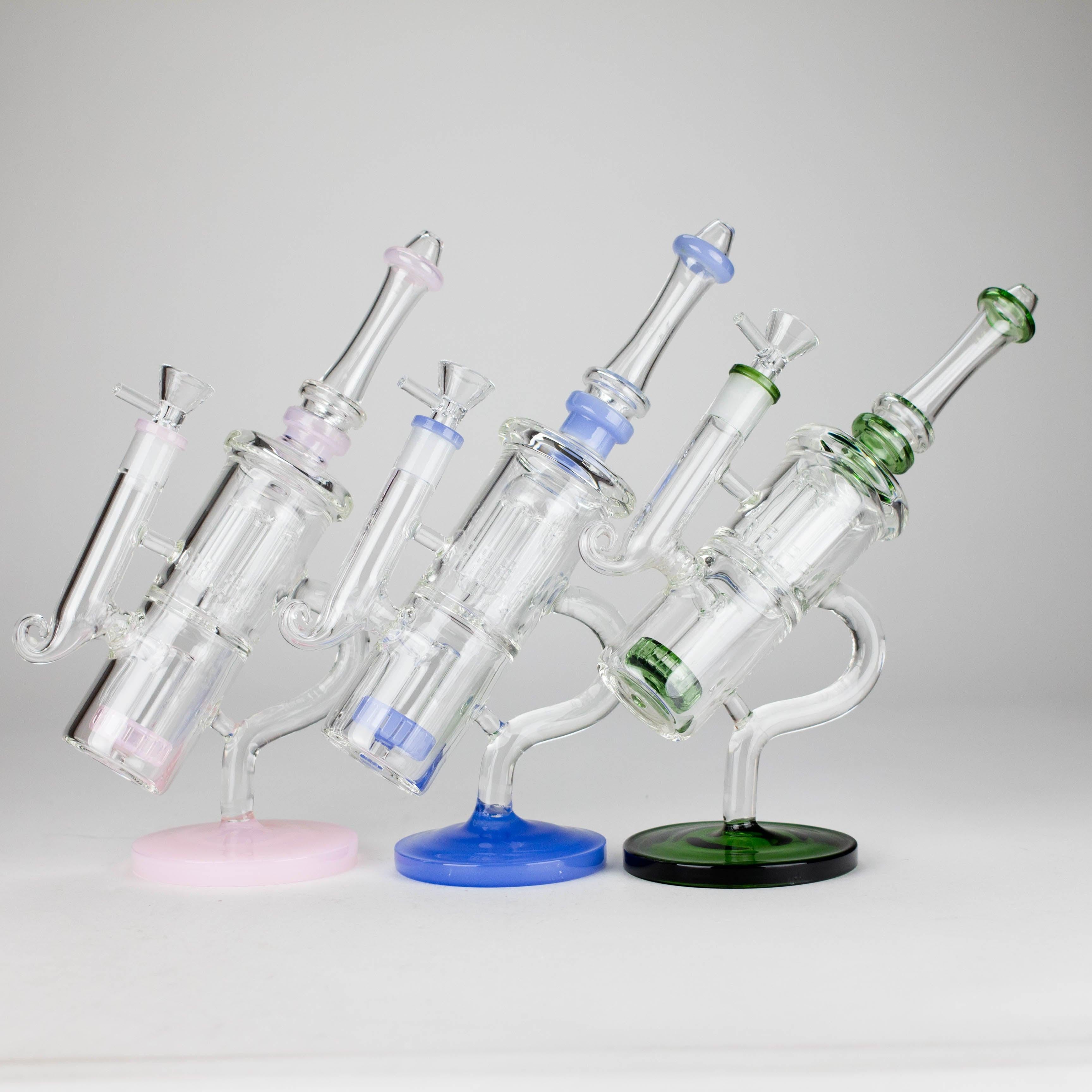 8.5" AlchemiQ Glass Bong Main image
