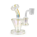 Red Eye Tek® | 5.5" Tall Metallic Terminator Finish Quantum Concentrate Rig