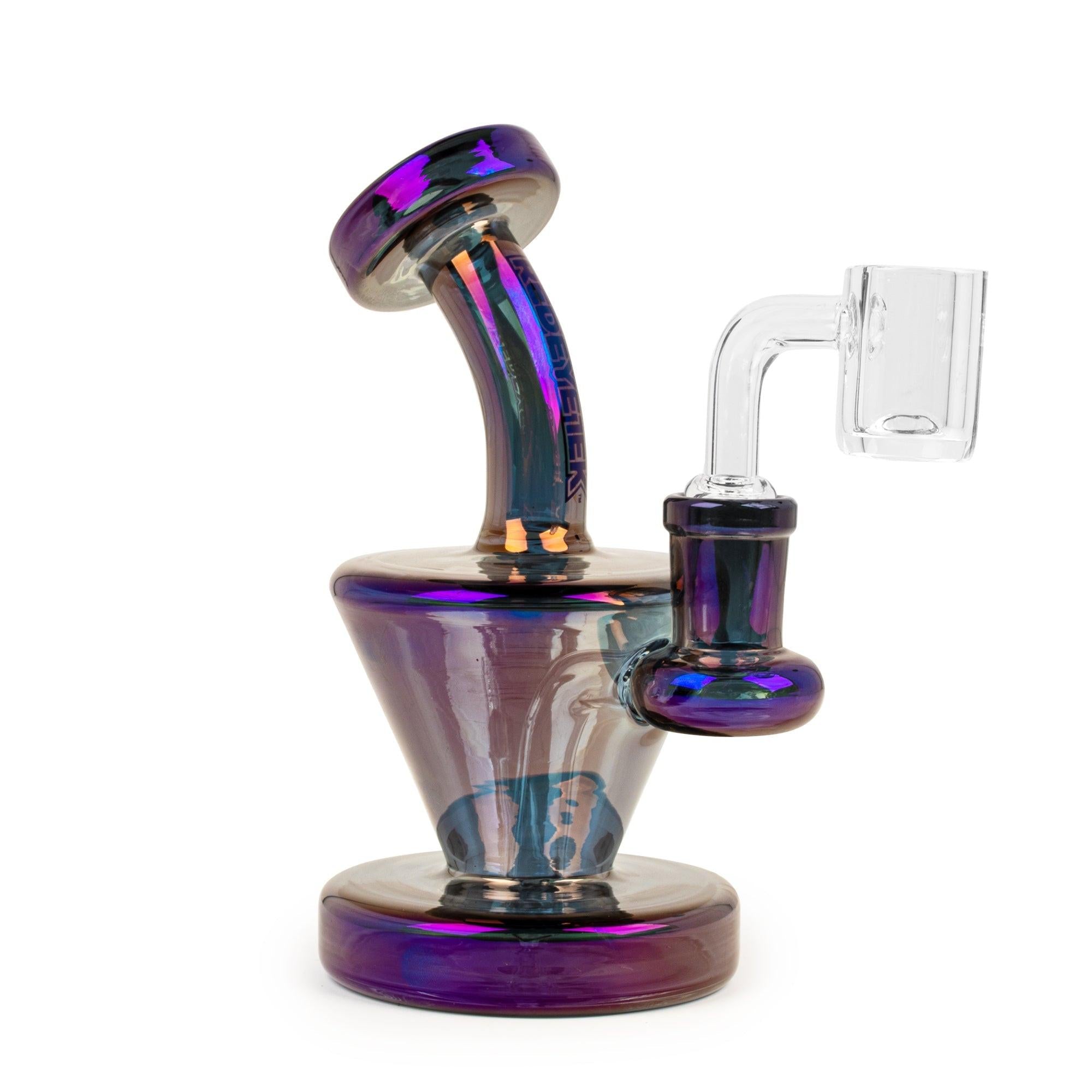 Red Eye Tek® | 5.5" Tall Metallic Terminator Finish Quantum Concentrate Rig Secondary image